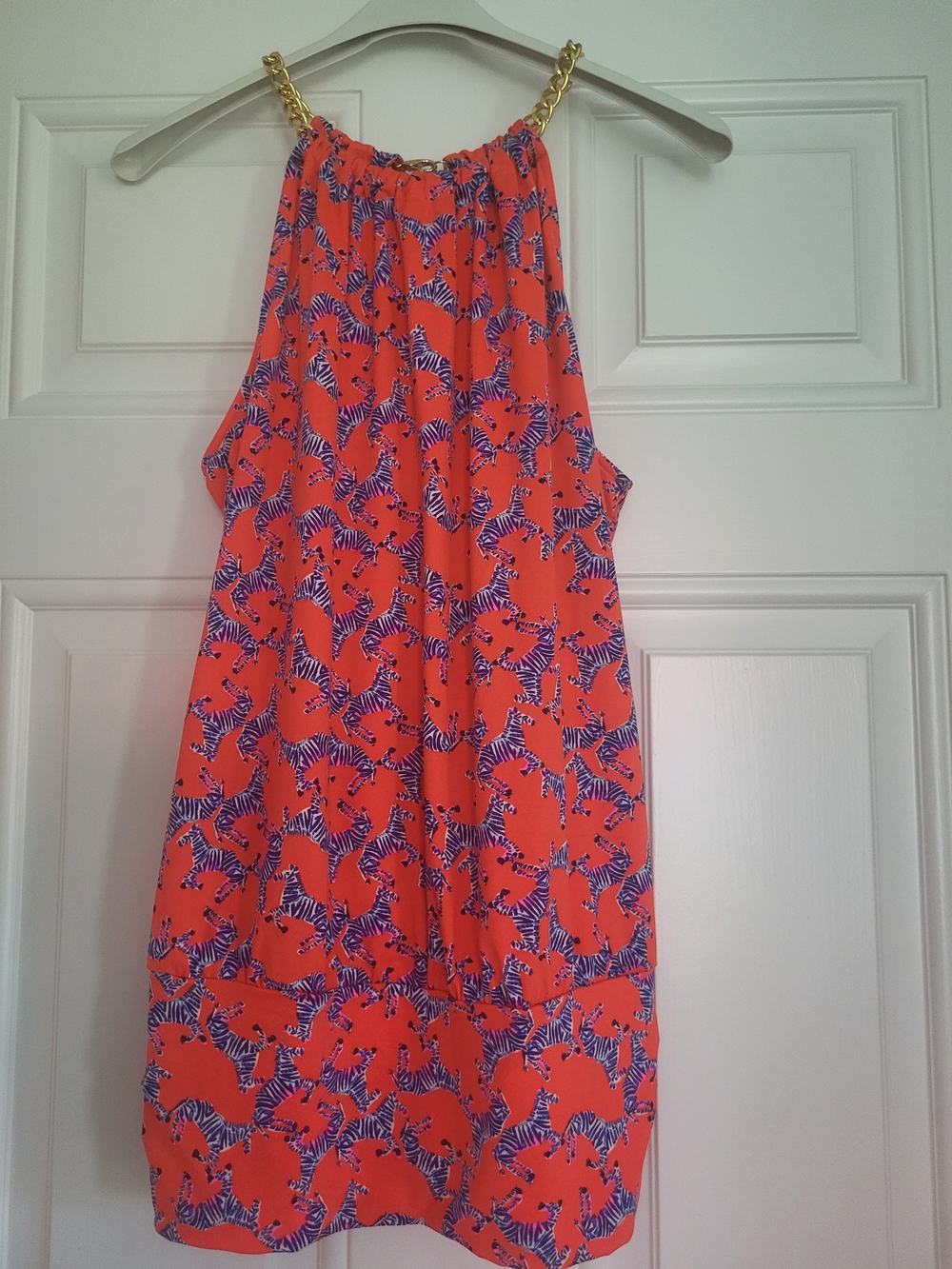 Lilly Pulitzer Bowen Halter Top In Picante Heebees Zeebees.